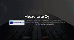 Desktop Screenshot of mezzoforte.fi